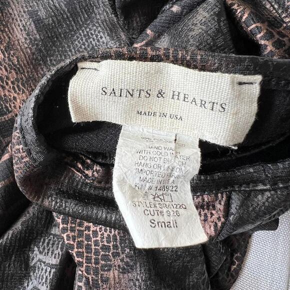 Snake print bodysuit in black - Picture 8 of 8